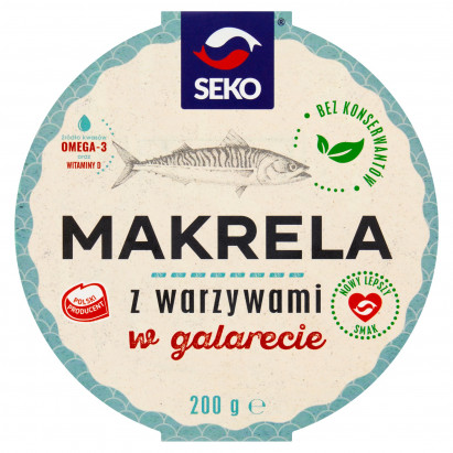 Seko Makrela z warzywami w galarecie 200 g