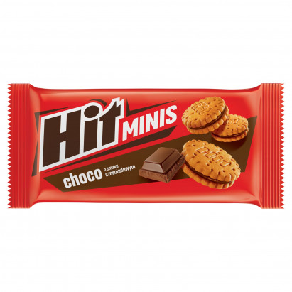 Hit Minis Markizy o smaku czekoladowym 130 g