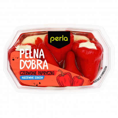 Perla Czerwone papryczki nadziewane serkiem 150 g