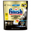 Finishl Ultimate Plus Lemon Kapsułki do mycia naczyń w zmywarce 439,2 g (36 sztuk)
