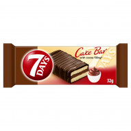 7 Days Miękkie ciastko z nadzieniem kakaowym pokryte polewą kakaową 32 g