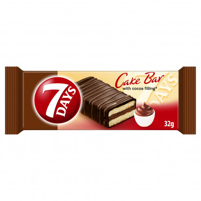 7 Days Miękkie ciastko z nadzieniem kakaowym pokryte polewą kakaową 32 g