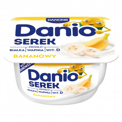 Danio Serek bananowy 130 g