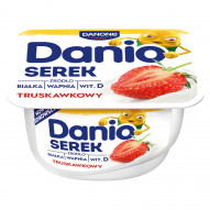 Danio Serek truskawkowy 130 g 