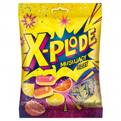 X-Plode Karmelki twarde musujące 105 g