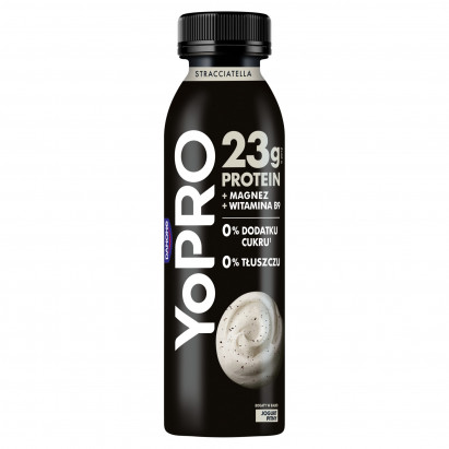 Danone YoPro Jogurt pitny smak stracciatella 270 g