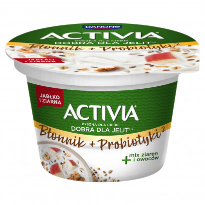 Activia Jogurt jabłko i ziarna 170 g