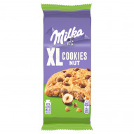 Milka Z Kawałkami Czekolady Orzechami Laskowymi Ciasteczka 184 G
