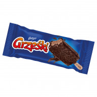 Grześki Lody kakaowe w czekoladzie z kawałkami wafli 100 ml