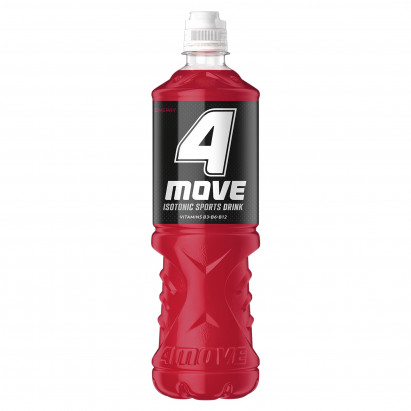 4Move Napój izotoniczny niegazowany o smaku wiśniowym 750 ml