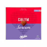 Milka Czekoladki Mleczne Z Nadzieniem Z Orzechów Laskowych 110 G