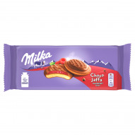 Milka Choco Jaffa Biszkopty Z Galaretką O Smaku Malinowym Oblewane Czekoladą Mleczną 147 G
