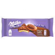 Milka Choco Jaffa Biszkopty Z Pianką O Smaku Czekoladowym Oblewane Czekoladą Mleczną 128 G