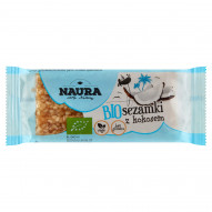 Naura Bio sezamki z kokosem 27 g
