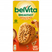 belVita Breakfast Ciastka zbożowe z miodem orzechami i kawałkami czekolady 300 g
