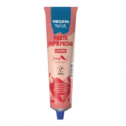 Vegeta Natur Pasta paprykowa łagodna 190 g