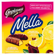 Goplana Mella Galaretka w czekoladzie o smaku cytrynowym 190 g