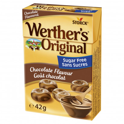 Werther's Original Cukierki śmietankowe o smaku czekoladowym 42 g