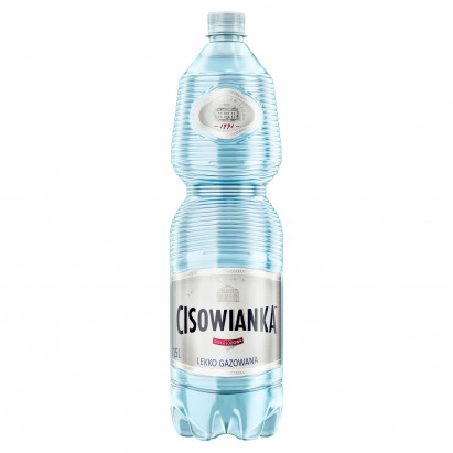 Cisowianka Naturalna woda mineralna lekko gazowana niskosodowa 1,5 l