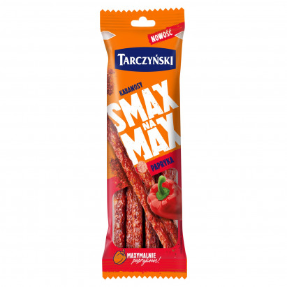 Tarczyński Smax na Max Kabanosy papryka 80 g