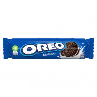 Oreo Ciastka kakaowe z nadzieniem o smaku waniliowym 154 g