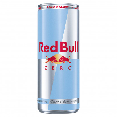 Red Bull Zero Napój energetyczny bez cukru 250 ml