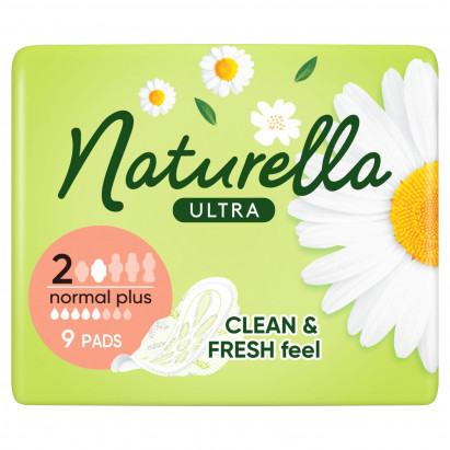 Naturella Ultra Normal Plus rozmiar 2 Podpaski ze skrzydełkami, × 9