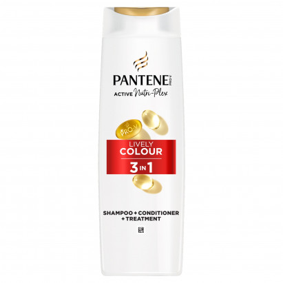Pantene Pro-V Color Protect 3 w 1 Szampon do włosów farbowanych 325 ml. Active Nutri-Plex