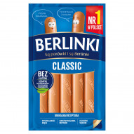 Berlinki Classic Parówki 225 g
