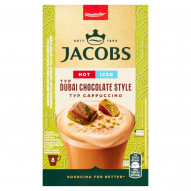 Jacobs Dubai Chocolate Style Rozpuszczalny napój kawowy typ cappuccino 120 g (8 x 15 g)