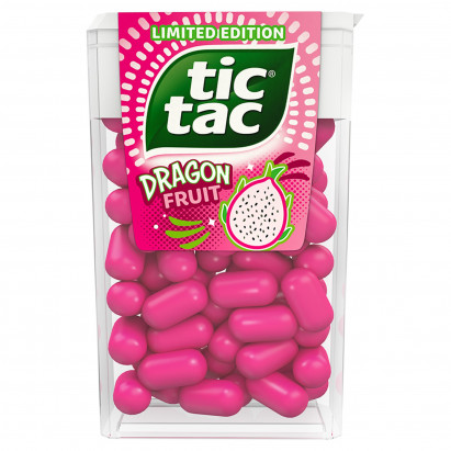 Tic Tac Drażetki o smaku smoczego owocu 54 g