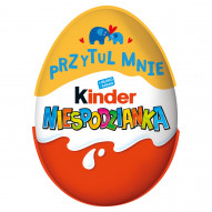 Kinder Niespodzianka Pusta figurka z mlecznej czekolady z niespodzianką 20 g