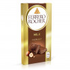 Ferrero Rocher Czekolada mleczna z orzechowym nadzieniem i kawałkami orzechów laskowych 90 g