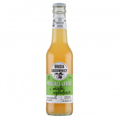 Bracia Sadownicy Napój musujące jabłko i mięta ogrodowa 275 ml