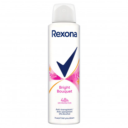 Rexona Women Essential Care Bright Bouquet Antyperspirant w sprayu 150 ml
