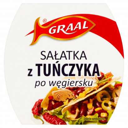 Graal Sałatka z tuńczyka po węgiersku 160 g