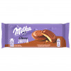 Milka Choco Jaffa Biszkopty z pianką o smaku czekoladowym oblewane czekoladą mleczną 128 g