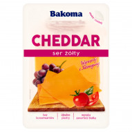 Bakoma Ser żółty cheddar 150 g