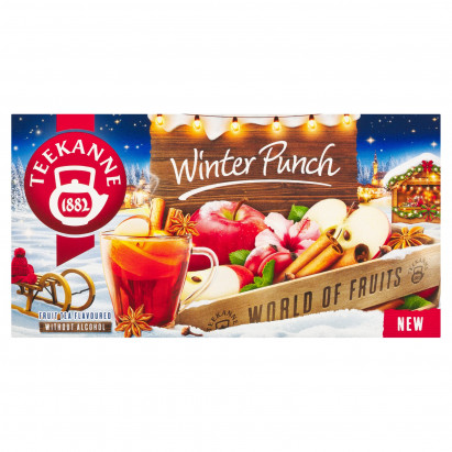 Teekanne World od Fruits Winter Punch Aromatyzowana mieszanka herbatek owocowych 40 g (20 x 2 g)