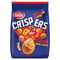 Felix Crispers Orzeszki ziemne smażone w chrupkiej skorupce o smaku paprykowym 125 g