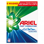 Ariel Alpine Fresh Proszek Do Prania Detergent Do Prania, 330 g, 6 Prań