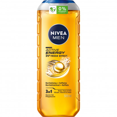 Nivea MEN Active Energy ŻEL POD Prysznic 500 ml