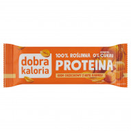 Dobra Kaloria Proteina Baton krem orzechowy z nutą karmelu 42 g