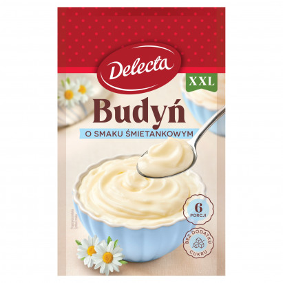 Delecta XXL Budyń o smaku śmietankowym 64 g
