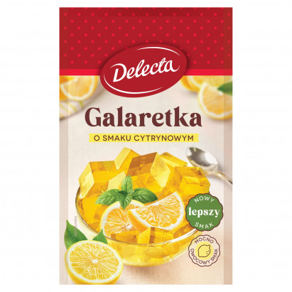 Delecta Galaretka o smaku cytrynowym 70 g