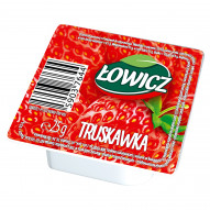 Łowicz Przysmak owocowy truskawka 25 g