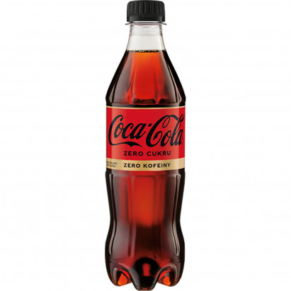 Coca-Cola zero Napój gazowany bez kofeiny 500 ml