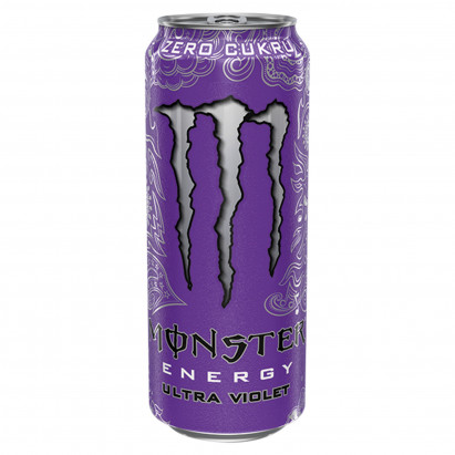 Monster Energy Ultra Violet Gazowany napój energetyczny 500 ml