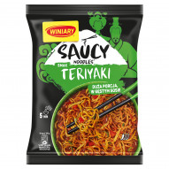 Winiary Saucy Noodles Nudle instant smak teriyaki 92,5 g