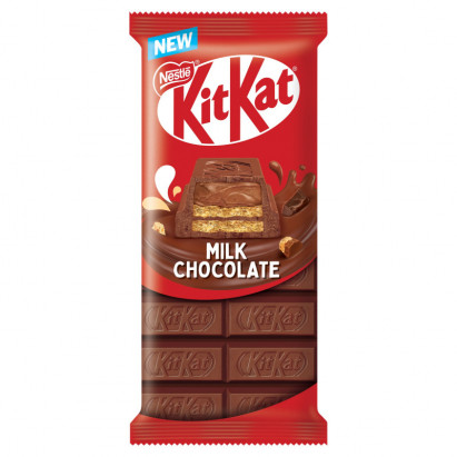 KitKat Paluszki waflowe pokryte czekoladą mleczną z nadzieniem o smaku kakao 99 g